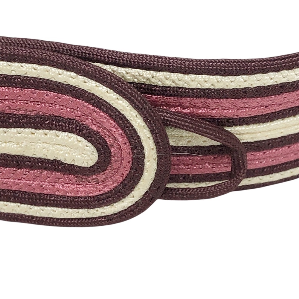 Rebecca’s Vintage Cloth Twisted Fabric Belt Velcro Closure‎ - Picture 4 of 4